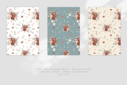 Burgundy Dahlia Fall Collection, an Illustration by Olga Koelsch (Thumbnail 10 of 16)