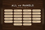 Wood Twitch & Kick Panels, an Object Graphic by Gear Store (Thumbnail 3 of 7)