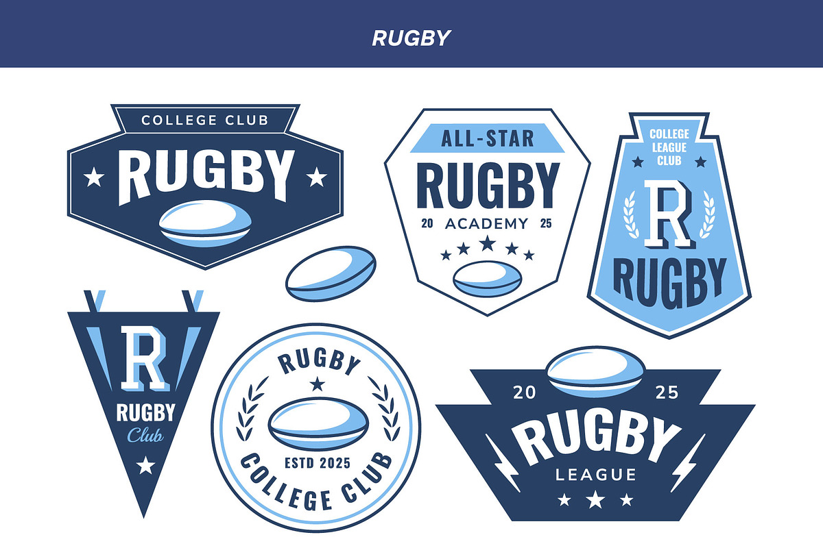 Sports Badge Collection, an Object Graphic by TSRY (Photo 5 of 9)