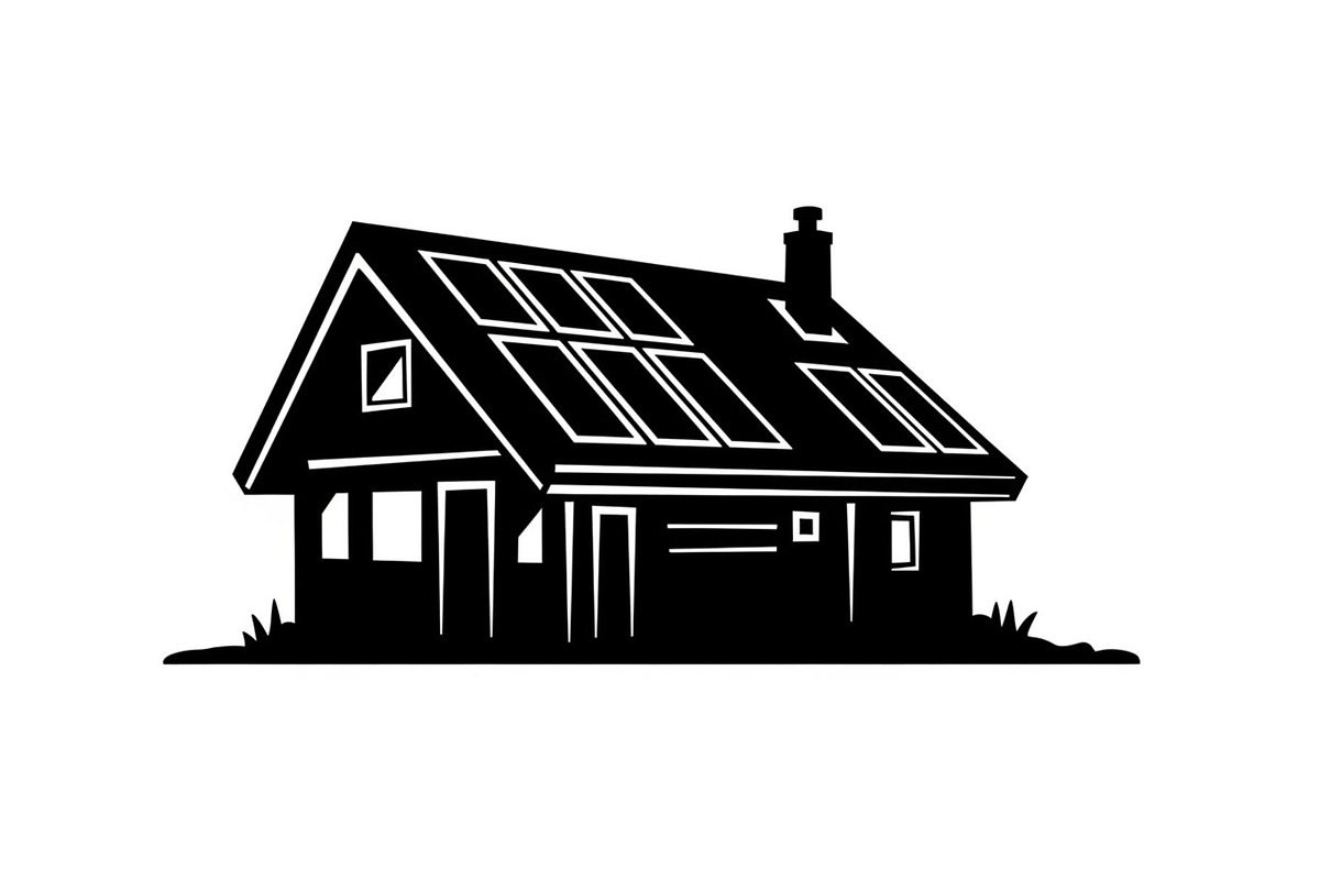 Eco Friendly Solar Home Silhouettes, a Graphic by musafir_fashion (Photo 12 of 13)