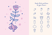 Whimsycal Botanics for Procreate, a Brush Add-On by Pencil Twist (Thumbnail 3 of 10)