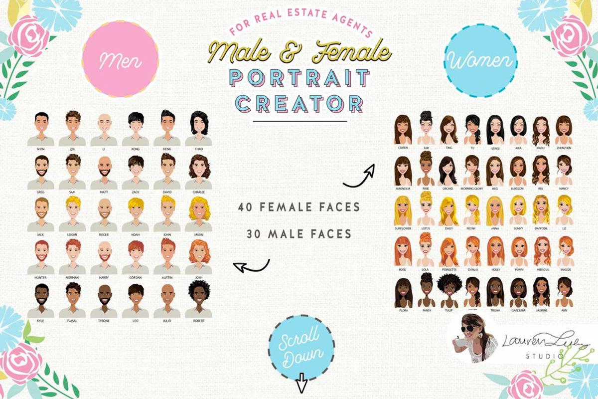 REAL ESTATE PORTRAIT CREATOR, a Work Illustration by Lauren Lesley Studio (Photo 2 of 12)