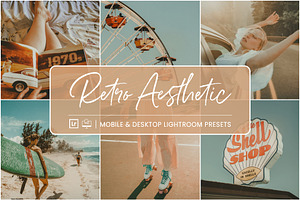 RETRO AESTHETIC LIGHTROOM PRESETS