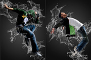 Water Splash Photoshop Action preview 4