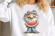 Whimsical 4th of July Grandpa PNG, a Seasonal Illustration by Canvas Craft (Thumbnail 5 of 10)