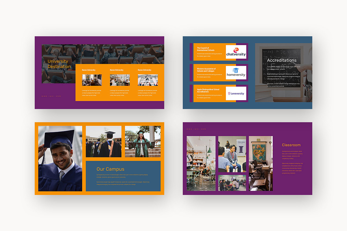 Jaki : School Profile Google Slides, a Presentation Template by Punkl Camp (Photo 8 of 16)