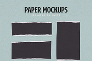 Torn Paper Cliparts & Mockups, a Mockup by veila.me (Thumbnail 5 of 10)