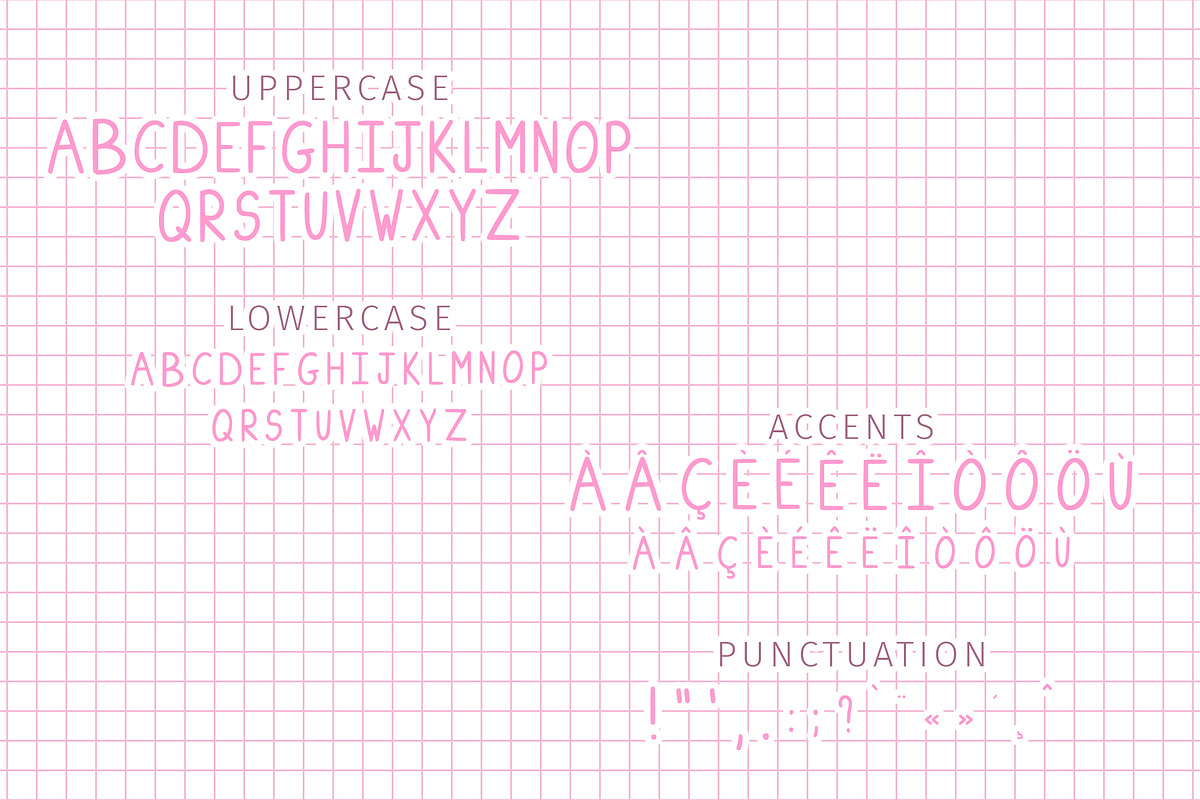 Cutie Beth Font, a Sans Serif Font by Eunkyung Art (Photo 2 of 2)