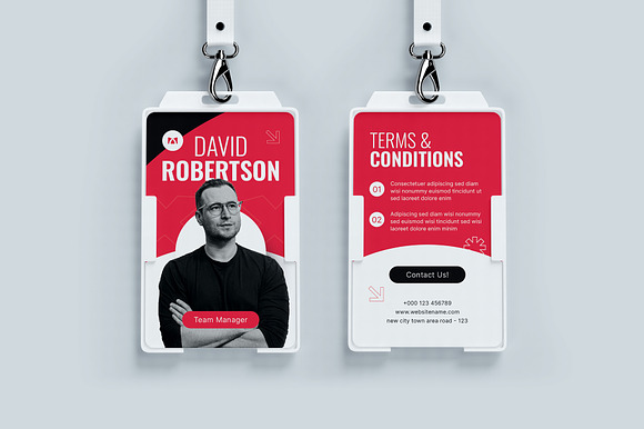 ID Card Design Template preview 4