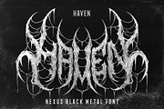 Nexus Blackmetal Font, a Blackletter Font by Blackmetalfont (Thumbnail 4 of 6)