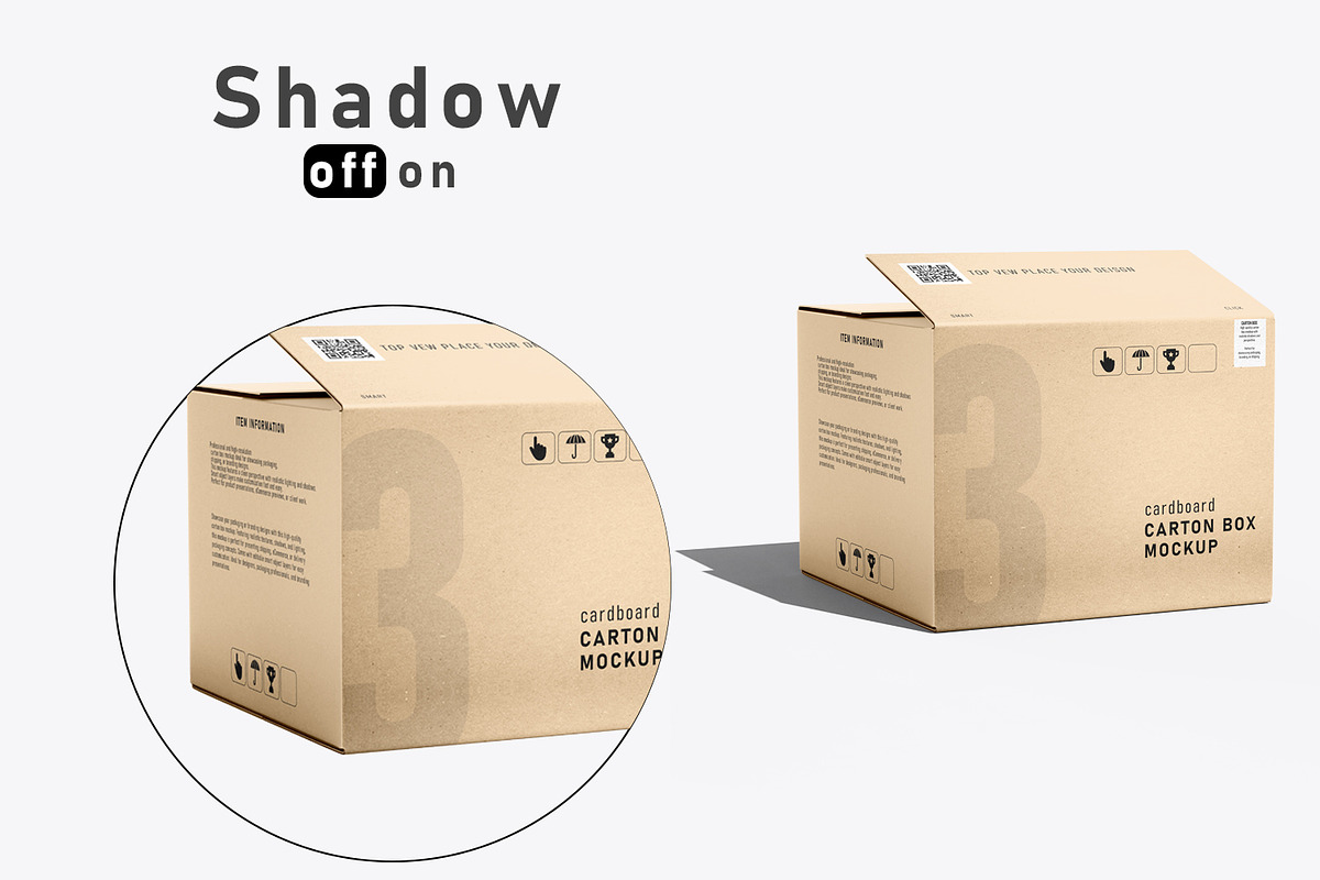 Carton Box Mockup Premium PSD Bundle, a Packaging Mockup by pixelmock (Photo 7 of 18)