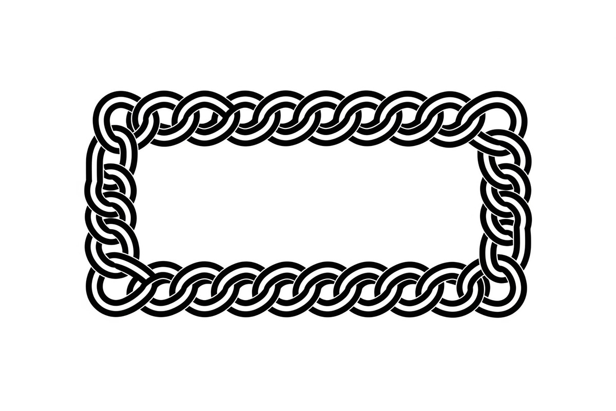 Chain Border Frame SVG Bundle, an Illustration by Designs_River (Photo 16 of 31)