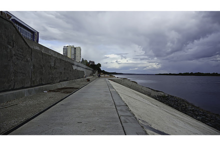 Concrete embankment under, an Industrial Photo by Media Whale Stock
