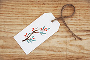 Happy christmas watercolor pack, an Object Graphic by MiraBell (Thumbnail 5 of 10)