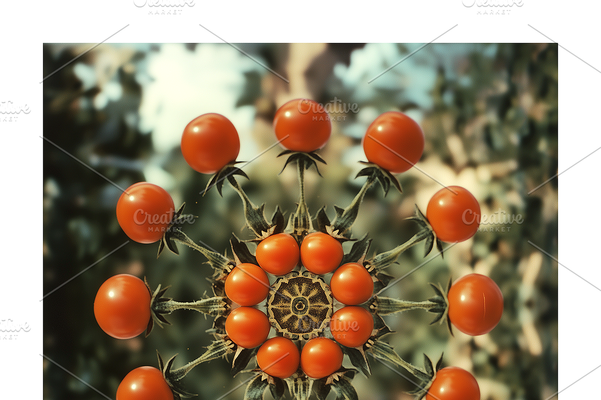 Muit Co · Retro Fruit Mandalas, a Food Illustration by milatovar (Photo 18 of 22)