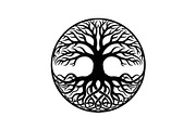 Tree of Life Circle SVG Bundle, an Illustration by Gfx_Store (Thumbnail 42 of 50)