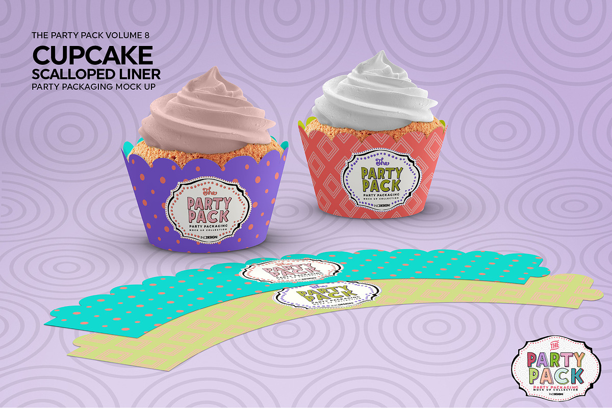 Vol.8 Party Packaging Mockups, a Cups & Container Mockup by INCDesign (Photo 2 of 19)