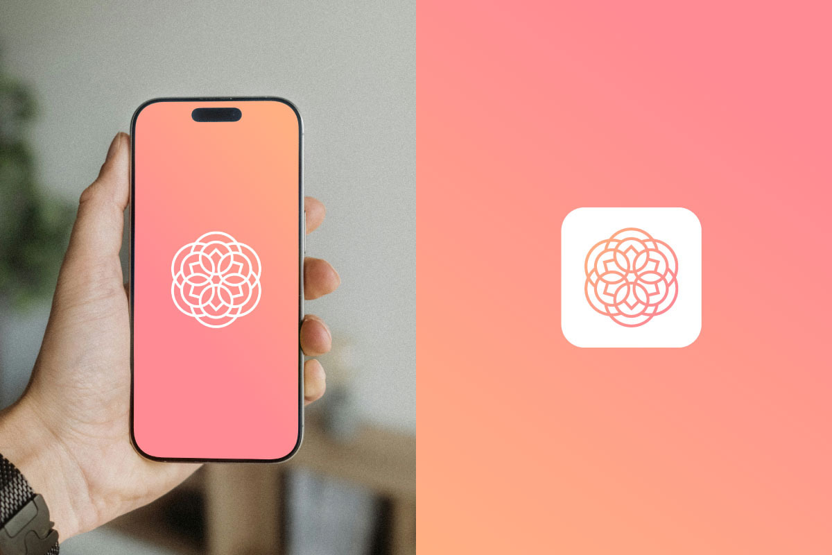 Geometric Floral Mandala Logo Design! preview 4