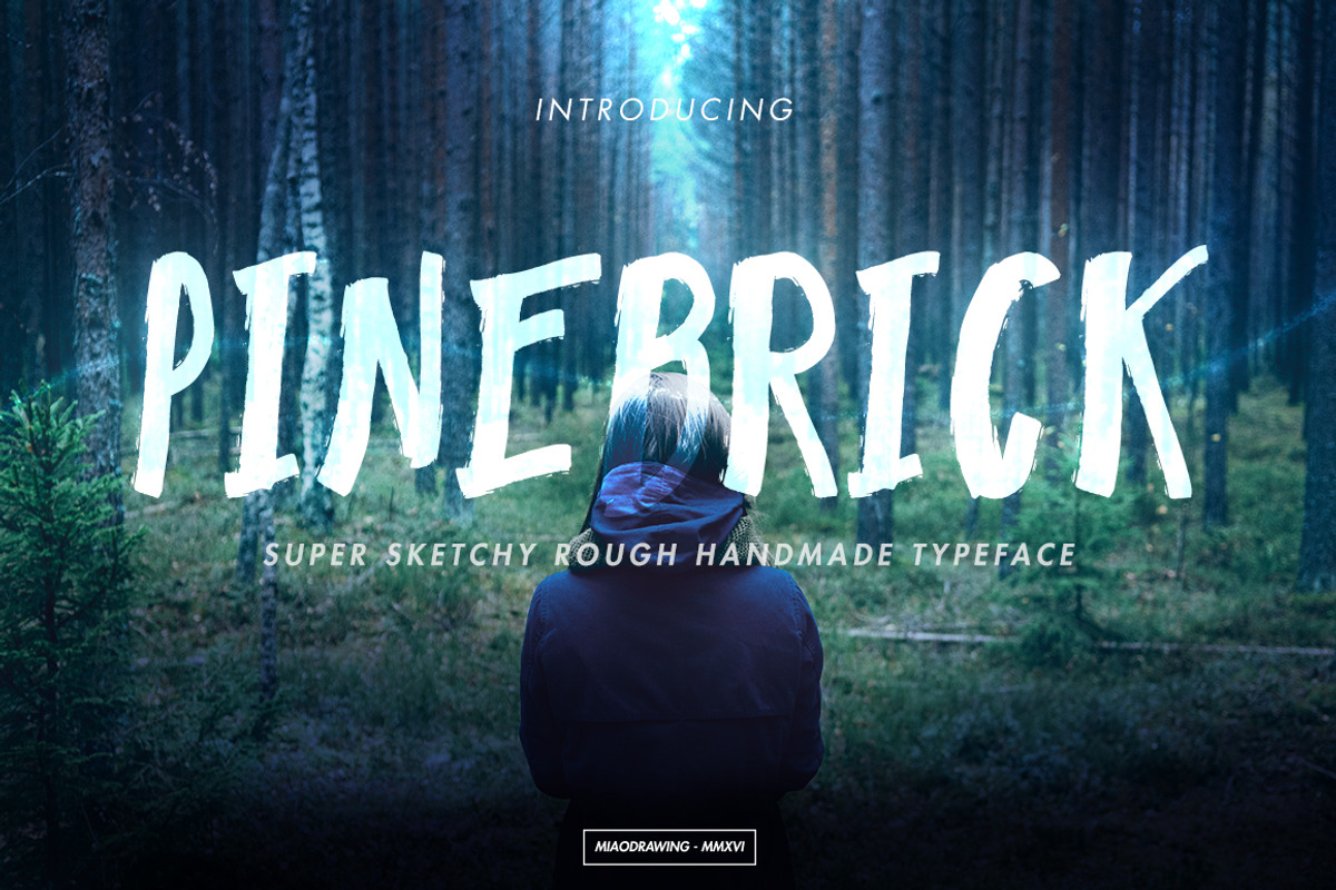 Pinebrick Typeface
