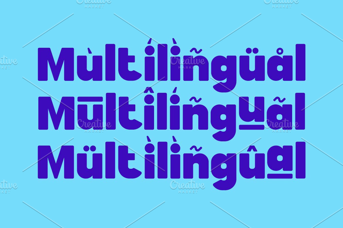 Ubre Retro Sans Font, a Sans Serif Font by Artiveko (Photo 2 of 8)