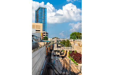 SMU Mockingbird Station of Dallas, a Transportation Photo by Leonid Andronov