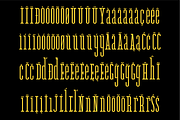 Agatha Font, a Font by yaisalinas (Thumbnail 3 of 11)