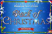 Christmas Pack #2 - Text Styles, a Layer Style Add-On by Jonas Stensgaard (Thumbnail 6 of 23)