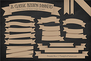 Champagne Ribbon Banner Clipart, an Illustration by Amanda Ilkov (Thumbnail 2 of 4)
