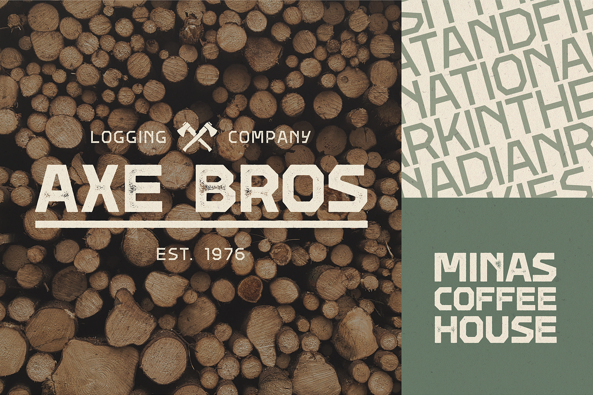 Sekoya Wood Type Family preview 6