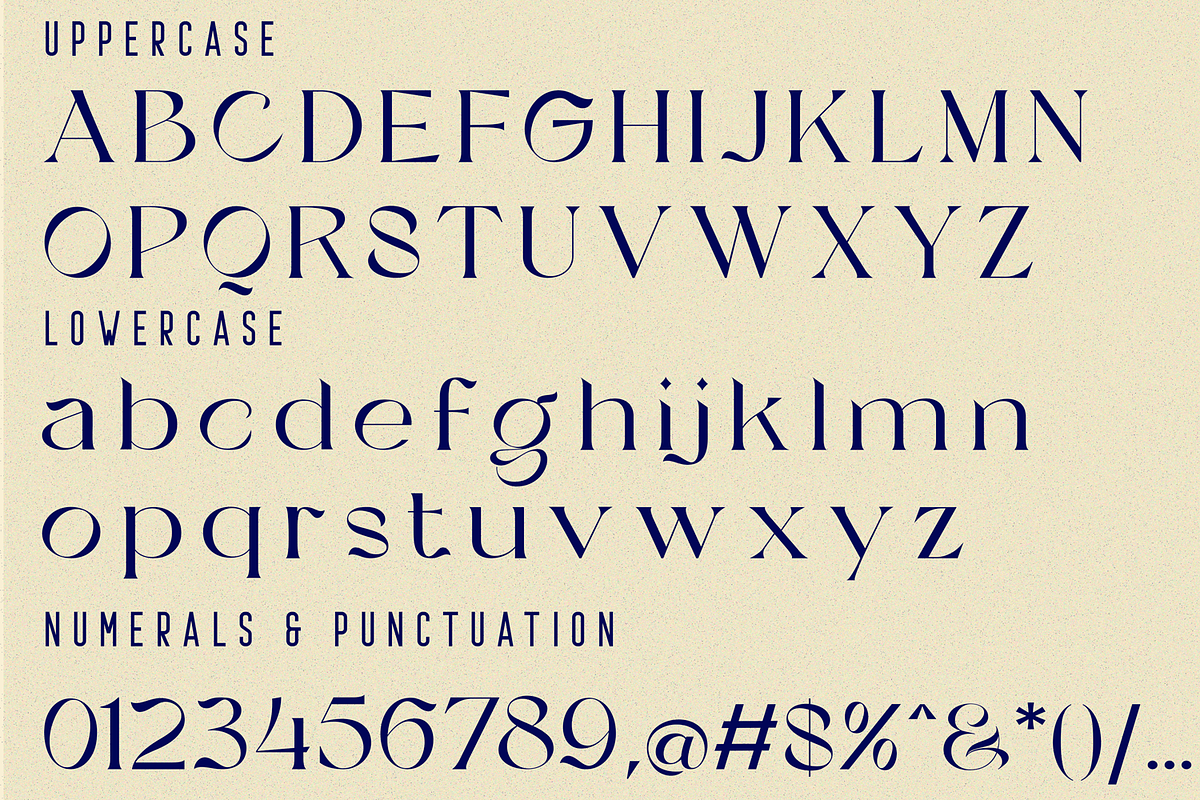 VEISSEY MODERN FONT, a Serif Font by 177Studio (Photo 9 of 9)