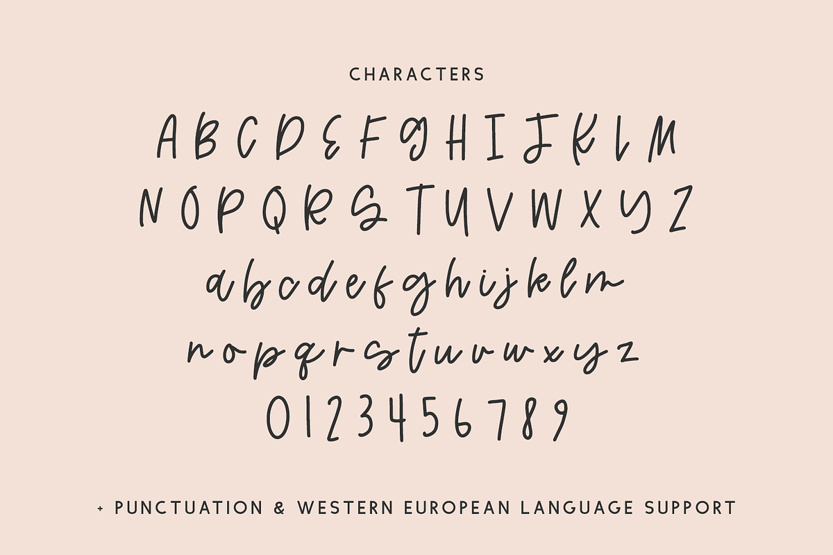 Streamfield Script, a Handwritten Font by Beck McCormick (Photo 10 of 10)