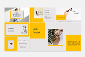 Lexki - Fashion Powerpoint Template