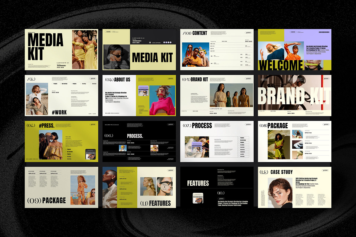 Social Media Report Kit Template, a Presentation Template by Studio Industry (Photo 8 of 10)