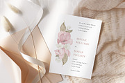Magnolia Spring Flowers Ribbon Bow, a Decorative Illustration by PawGraphic (Thumbnail 7 of 11)