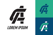 Letter A Logo for Company Branding, a Branding & Logo Template by Saba Vector (Thumbnail 1 of 3)