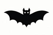 bat silhouette design bundle, an Illustration by jahid234 (Thumbnail 7 of 9)