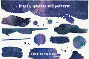 Cosmic watercolor, an Illustration by Jukari_sun (Thumbnail 4 of 5)