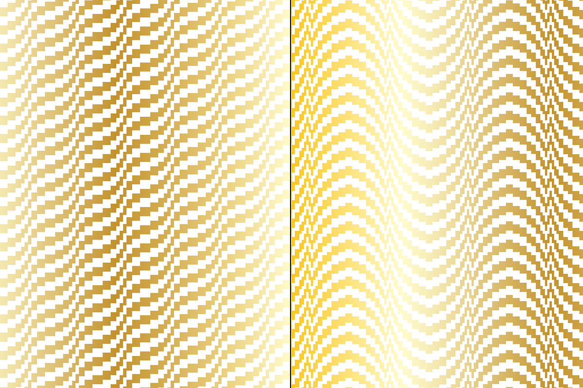 Gold Bargello Patterns preview 4
