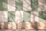 Glued Posters Wall Mockup, an Advertising Mockup by Design Squad (Thumbnail 2 of 4)