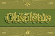 Amadi 3D, a Serif Font by Craft Supply Co. (Thumbnail 6 of 8)