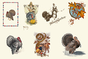 Vintage Holiday Graphics, an Illustration by Blue Line Design (Thumbnail 6 of 15)