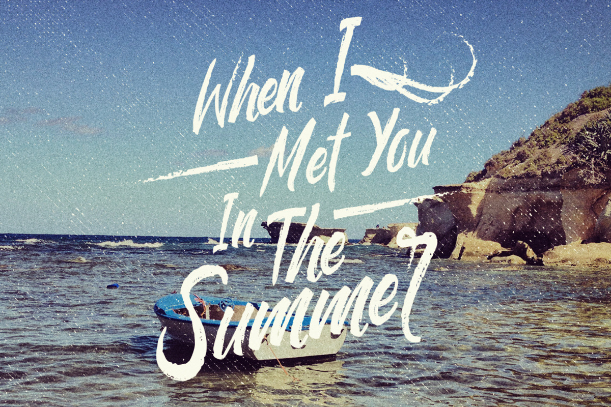 The Chalker Chalk lettering font preview 2