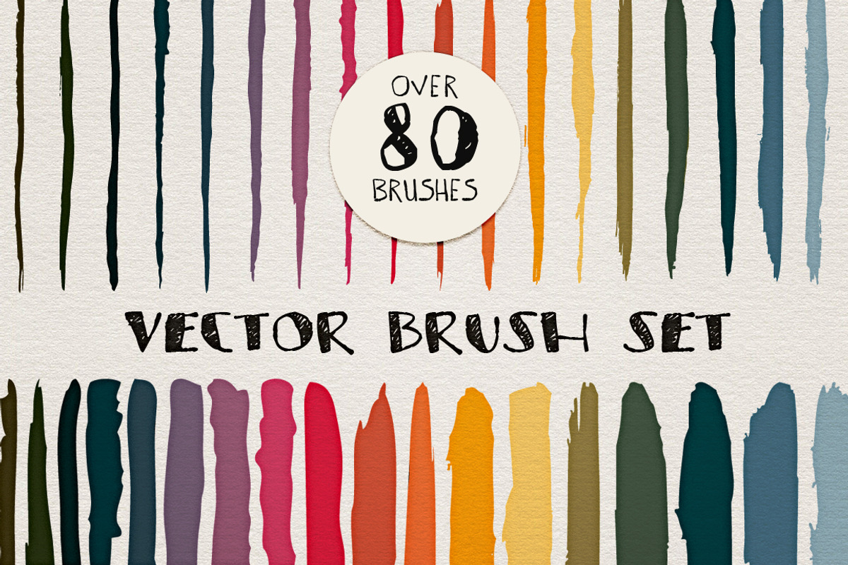 Vector Paint Brush Collection Plus, a Brush Add-On by JoZOO