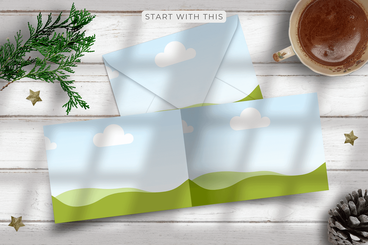 16 Christmas Card Canva Mockups, a Merchandise Mockup by Mockup Scene (Photo 16 of 23)
