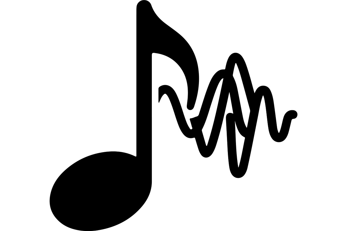 Music Notes & Sound Wave SVG Bundle, a Technology Illustration by jahid234 (Photo 5 of 8)
