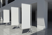 Pull Up Banners Mockup, an Advertising Mockup by Permadi Creative (Thumbnail 4 of 5)