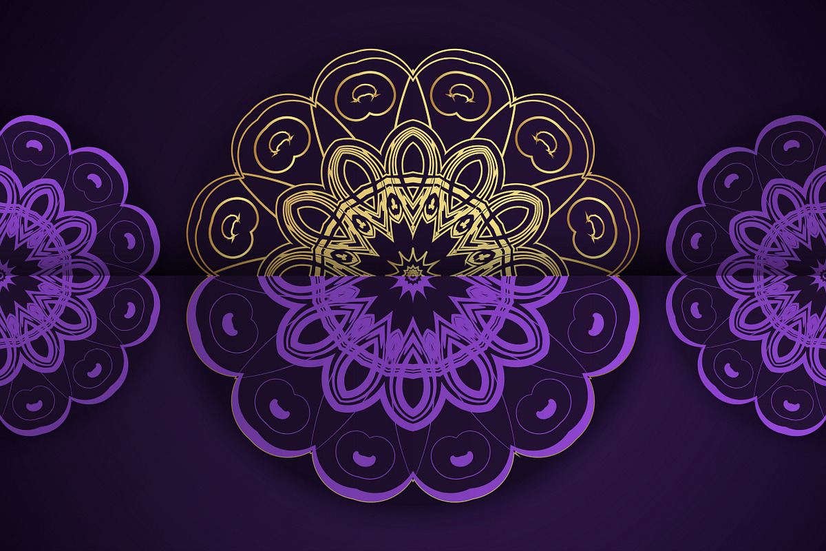 Mandala Ornamental Geometry Bundle, a Background Graphic by NJ Himel (Photo 16 of 92)
