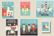 Cartoon People Bundle, an Education Illustration by ELFIVETROV DESIGN (Thumbnail 9 of 13)