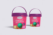 Ice Cream Bucket Mockup Bundle Set, a Packaging Mockup by Rielismee (Thumbnail 4 of 5)