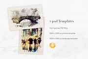 Watercolor Studio Watercolor Effect, an Action Add-On by DesignRocket (Thumbnail 9 of 9)